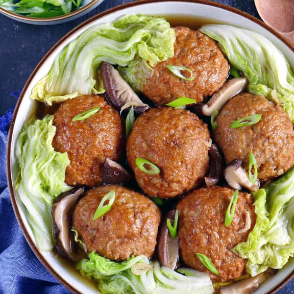 Lion’s Head Meatballs - Veg